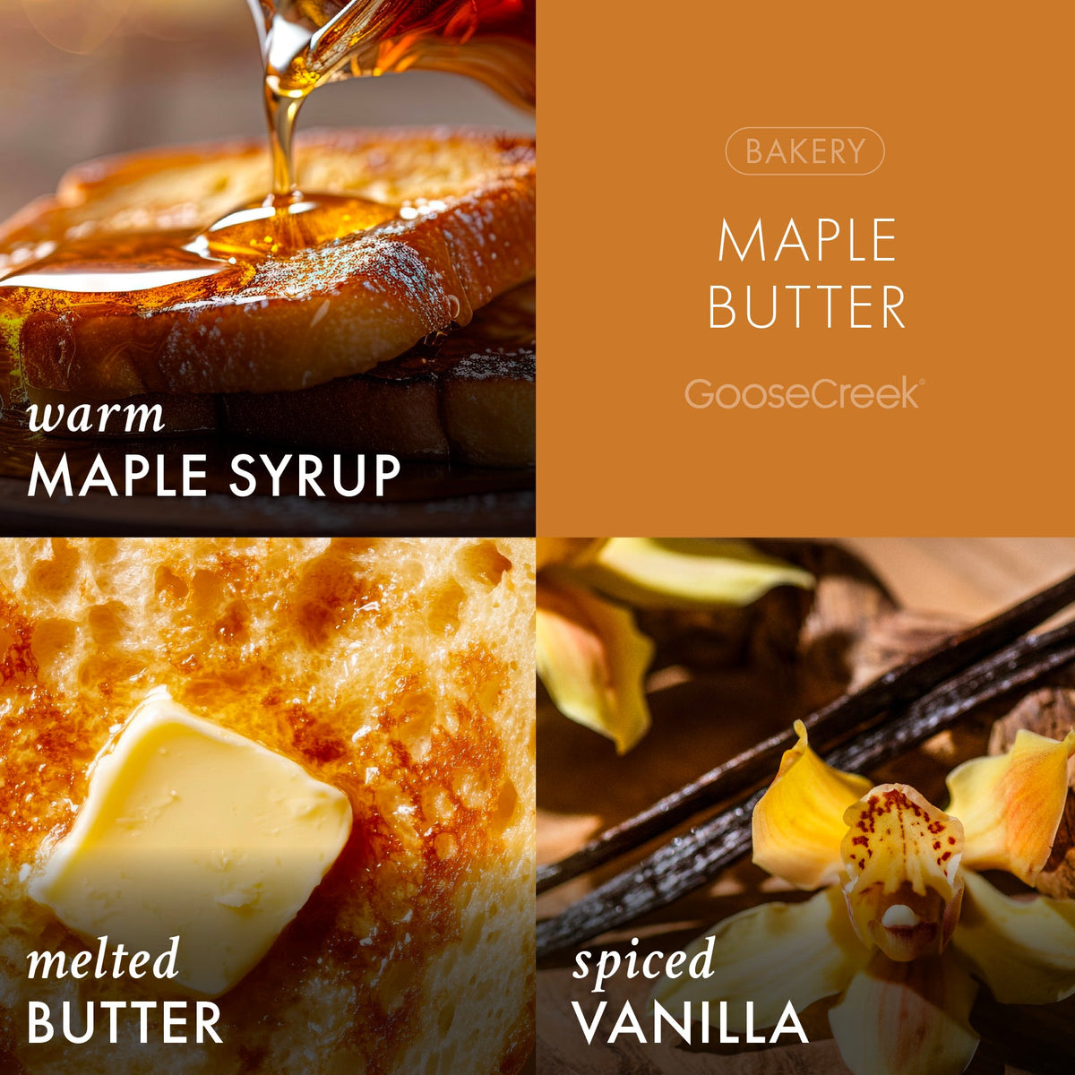 Maple Butter High Intensity 4-Wick 26oz Candle