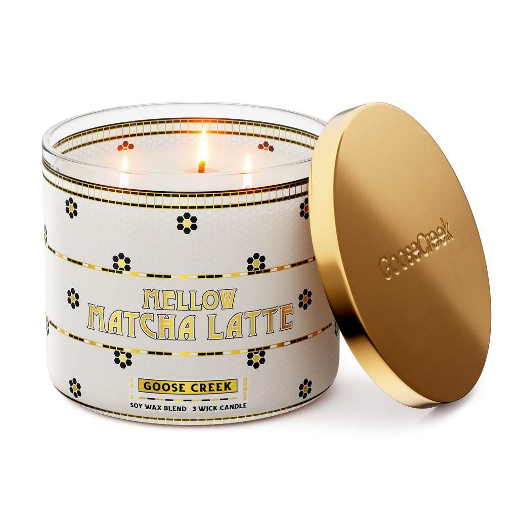 Mellow Matcha Latte 3-Wick Candle