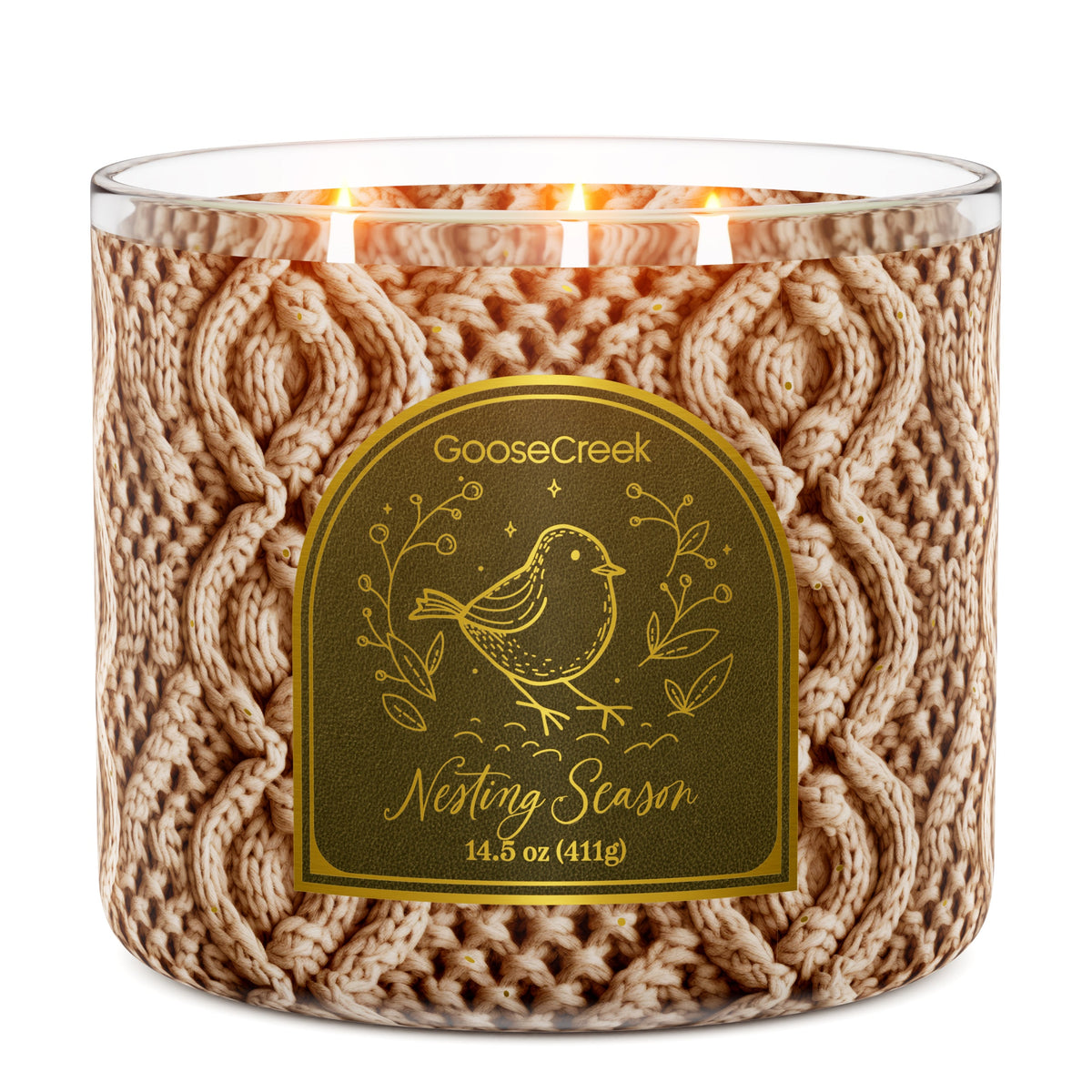 Nesting Season 3-Wick Candle