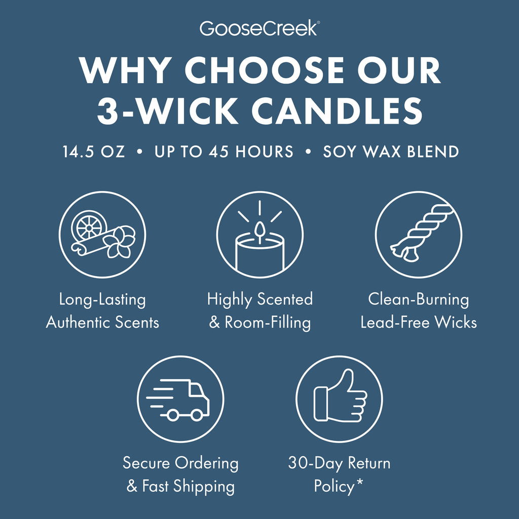 Old Fashioned Christmas 3-Wick Candle