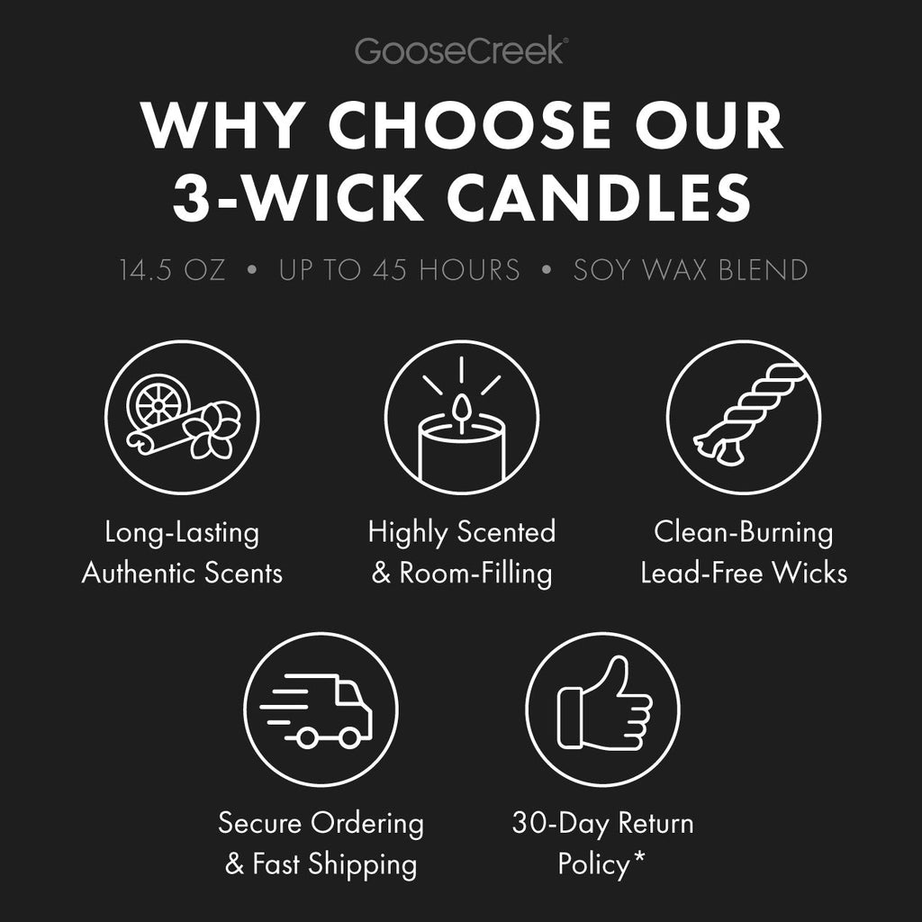 Plaid Button-up 3-Wick Candle