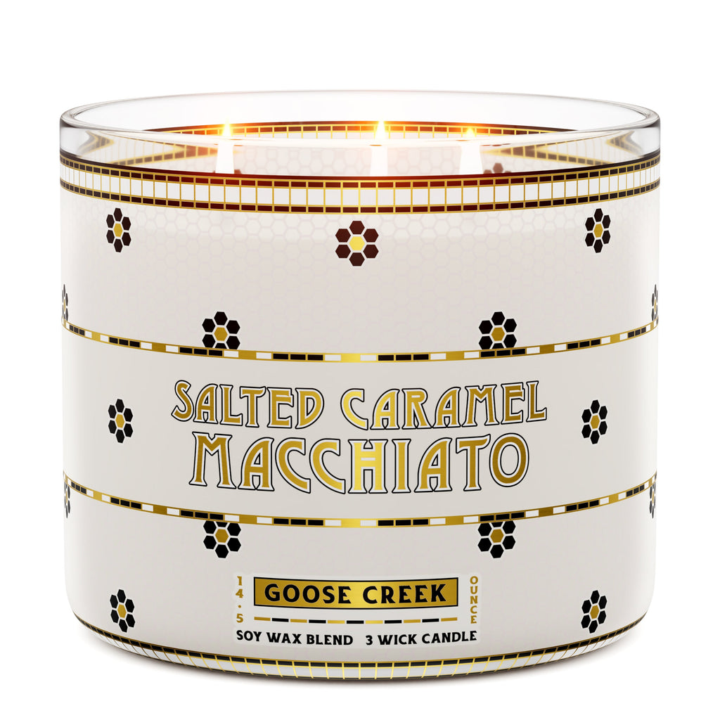 Salted Caramel Macchiato 3-Wick Candle