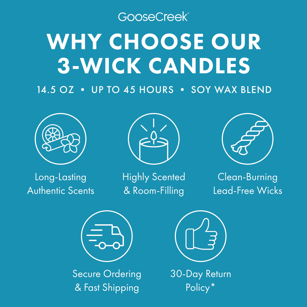 Season's Greetings 3-Wick Candle
