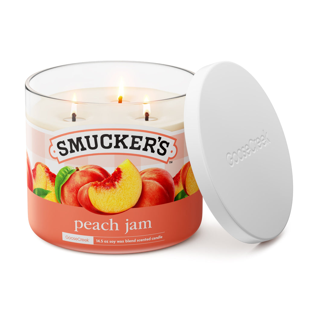 Smucker's Peach Jam 3-Wick Candle