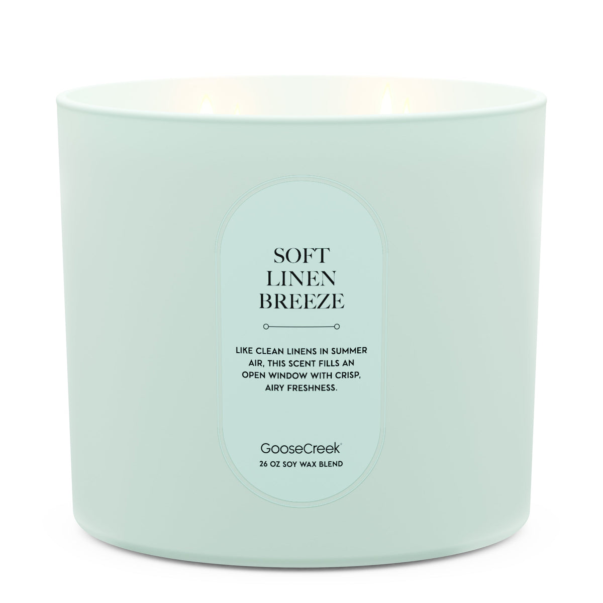 Soft Linen Breeze High Intensity 4-Wick 26oz Candle
