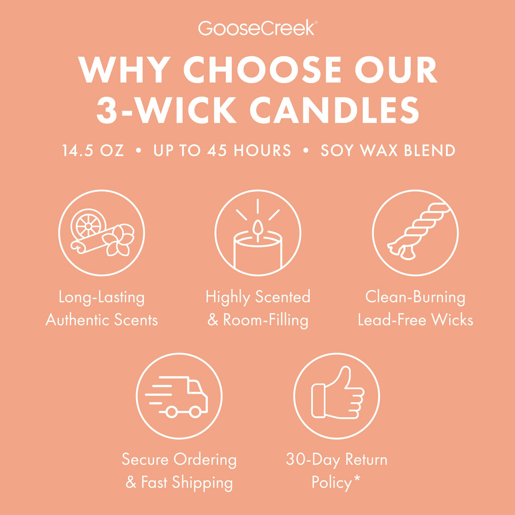 Spiced Apple Harvest 3-Wick Candle