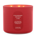 Strawberry Sponge Cake High Intensity 3-Wick 14.5oz Candle