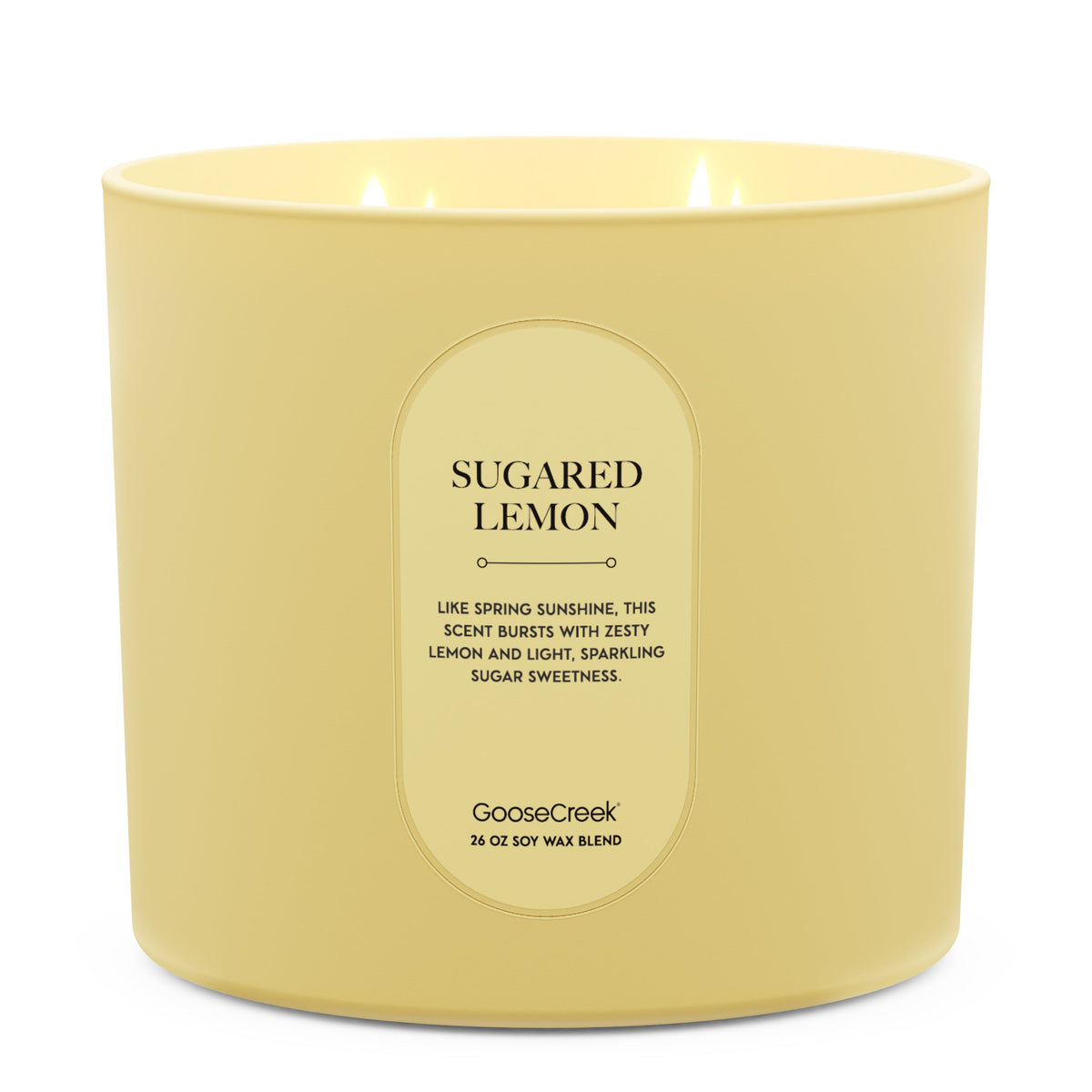 Sugared Lemon High Intensity 4-Wick 26oz Candle
