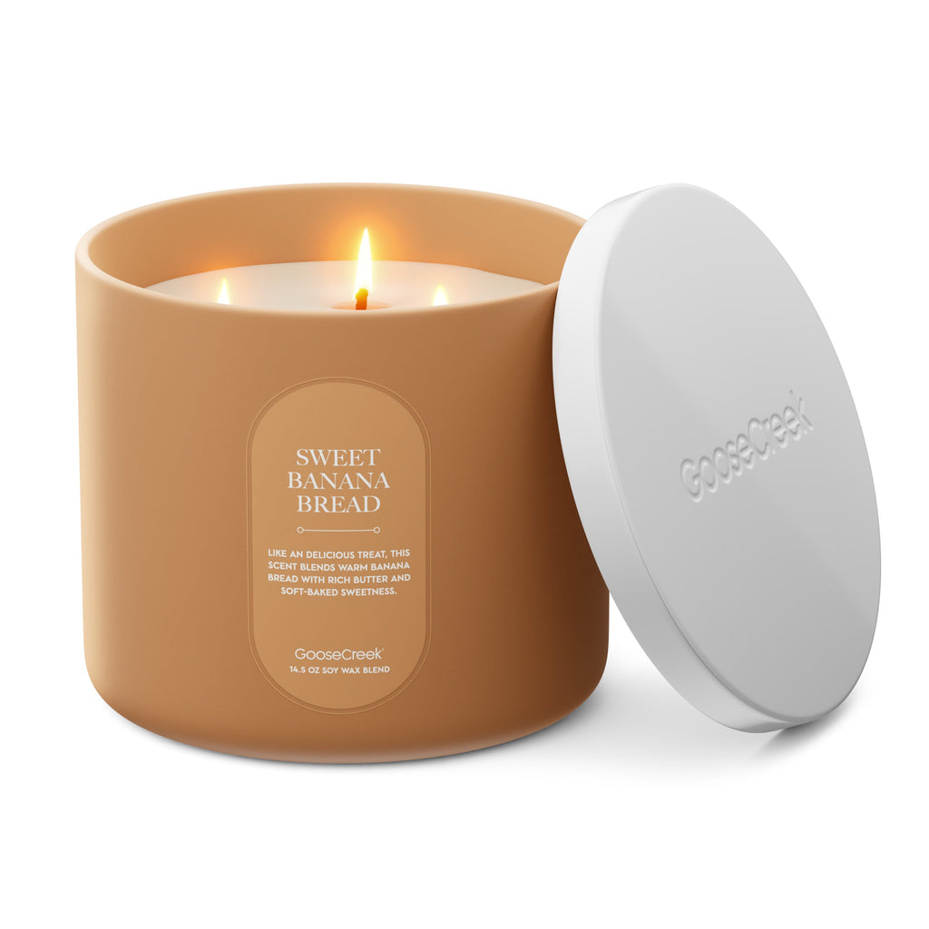 Sweet Banana Bread High Intensity 3-Wick 14.5oz Candle