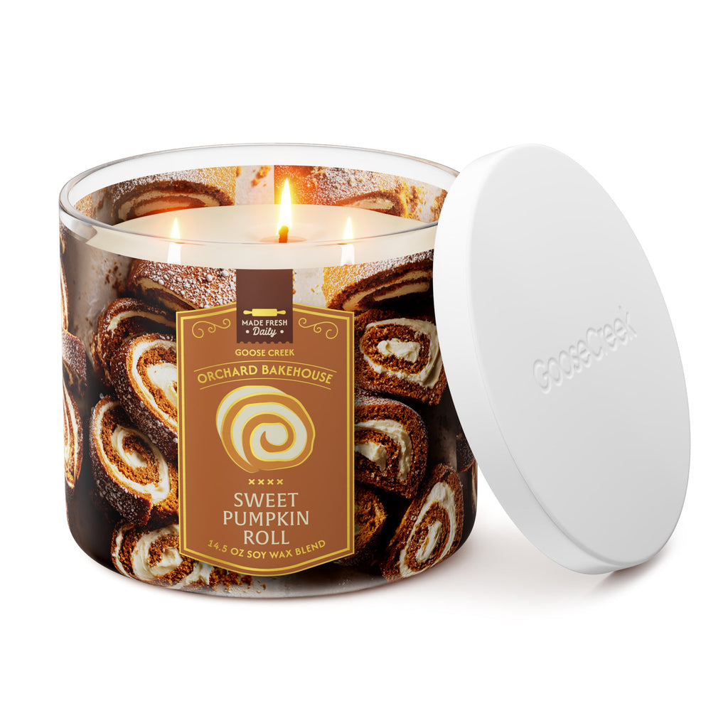 Sweet Pumpkin Roll 3-Wick Candle