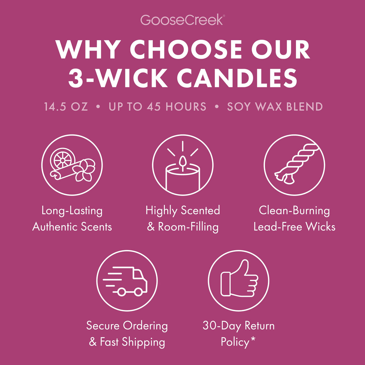 Tuscan Vineyard 3-Wick Candle