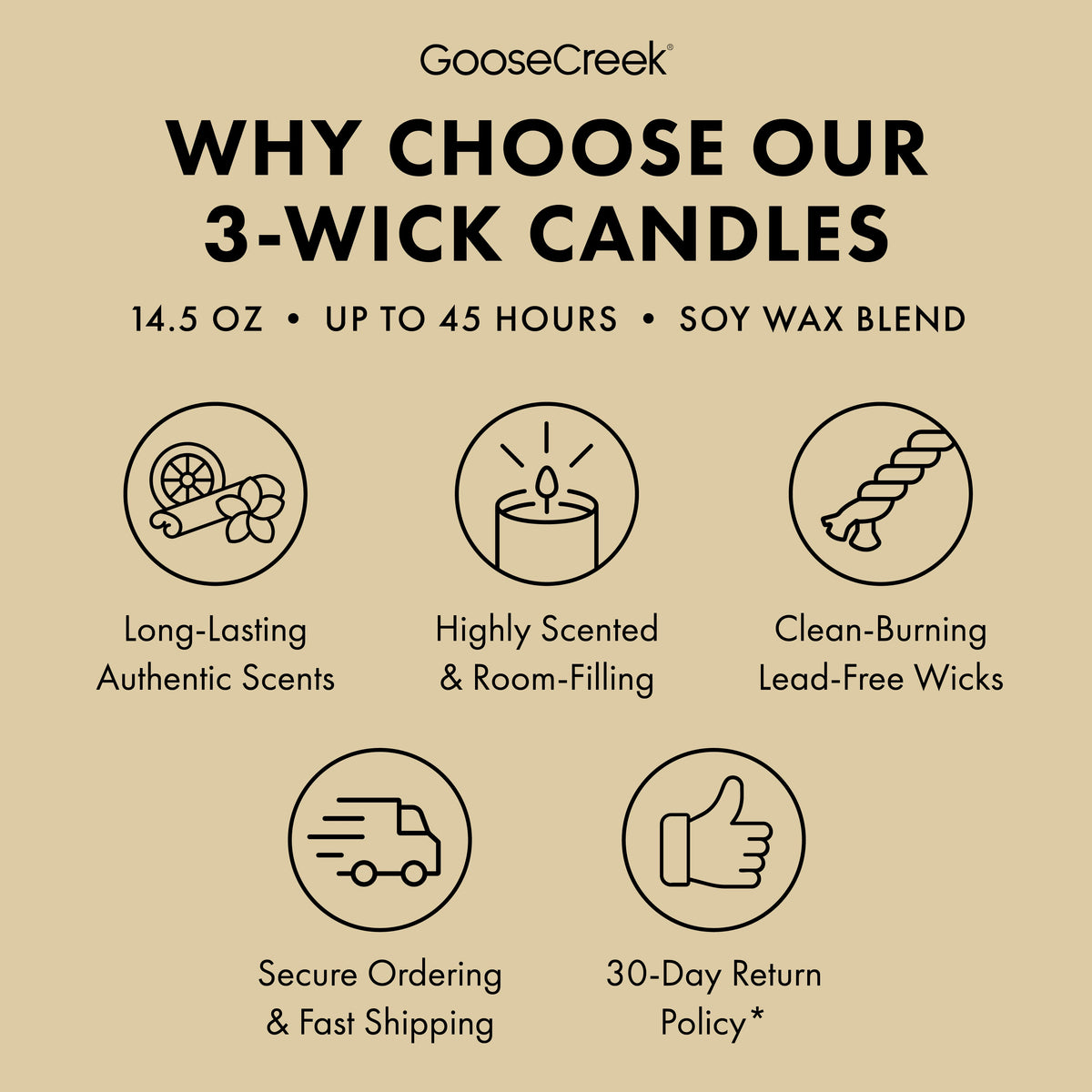 Vanilla Bean 3-Wick Candle