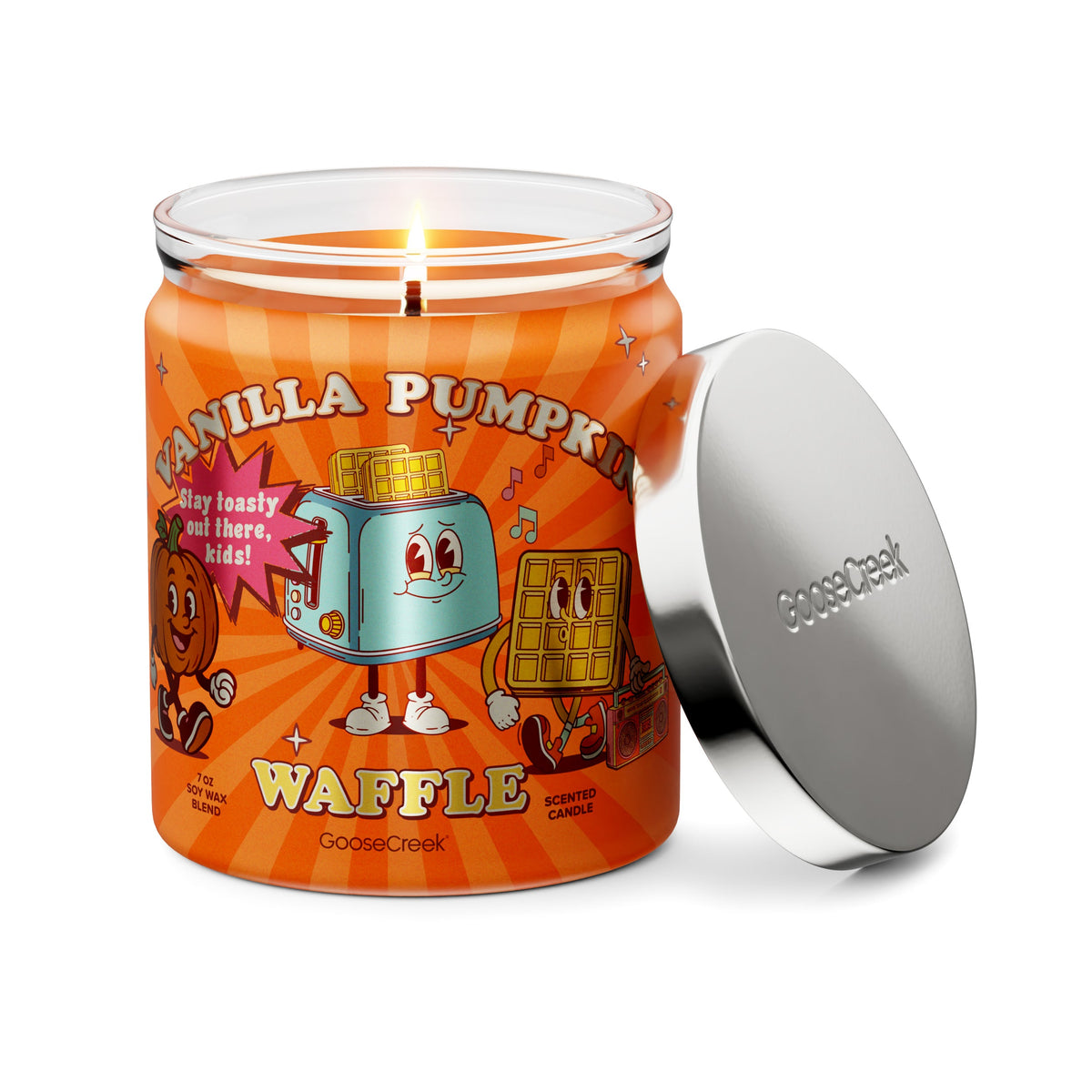 Vanilla Pumpkin Waffle 7oz Single Wick Candle