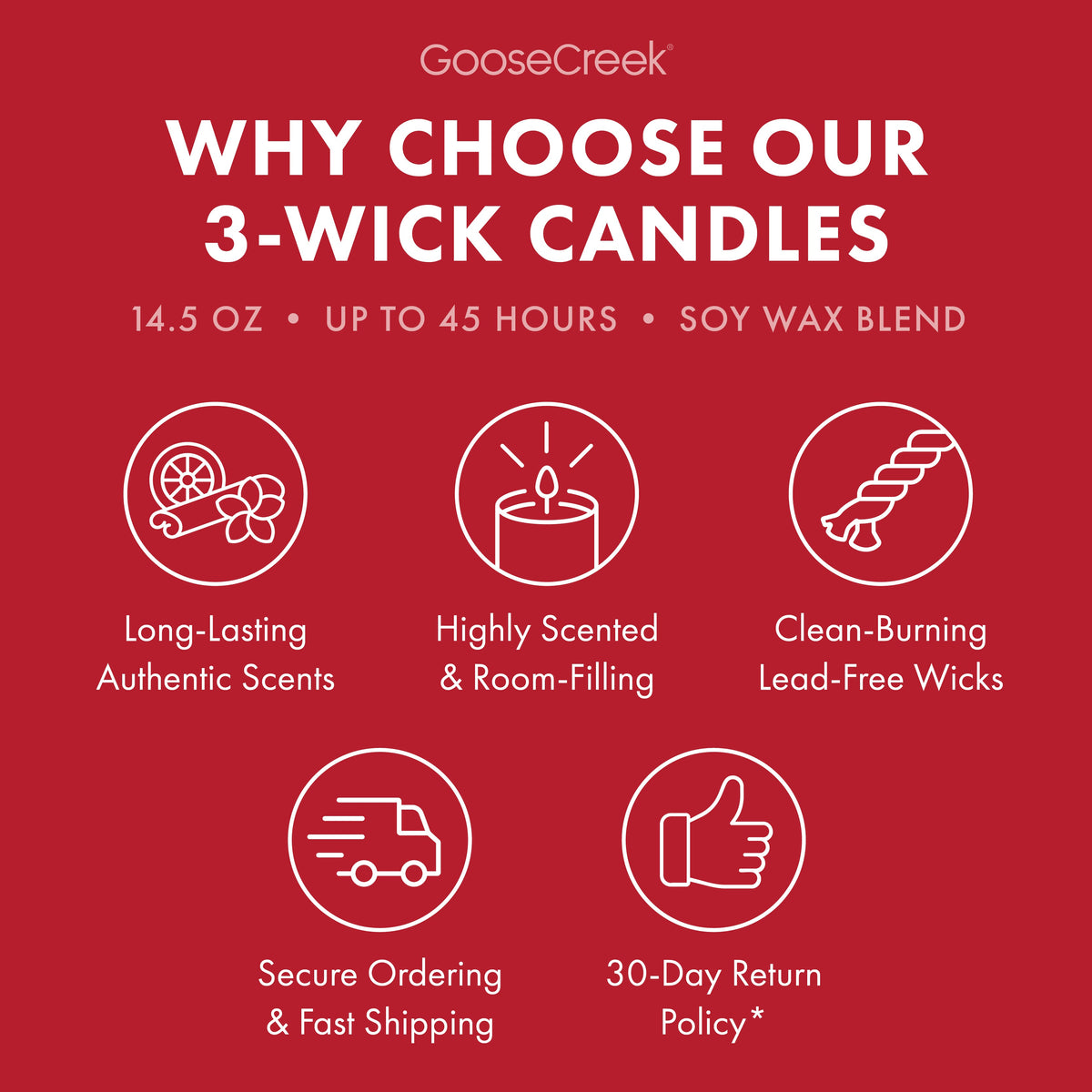 Warm Apple Pie 3-Wick Candle