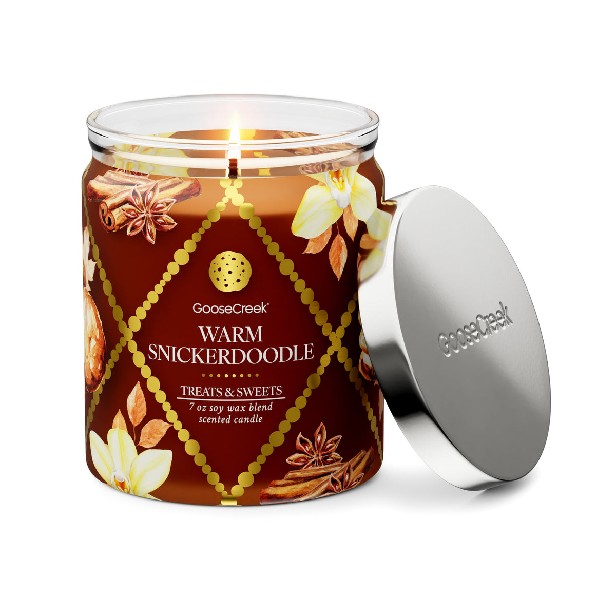 Warm Snickerdoodle 7oz Single Wick Candle