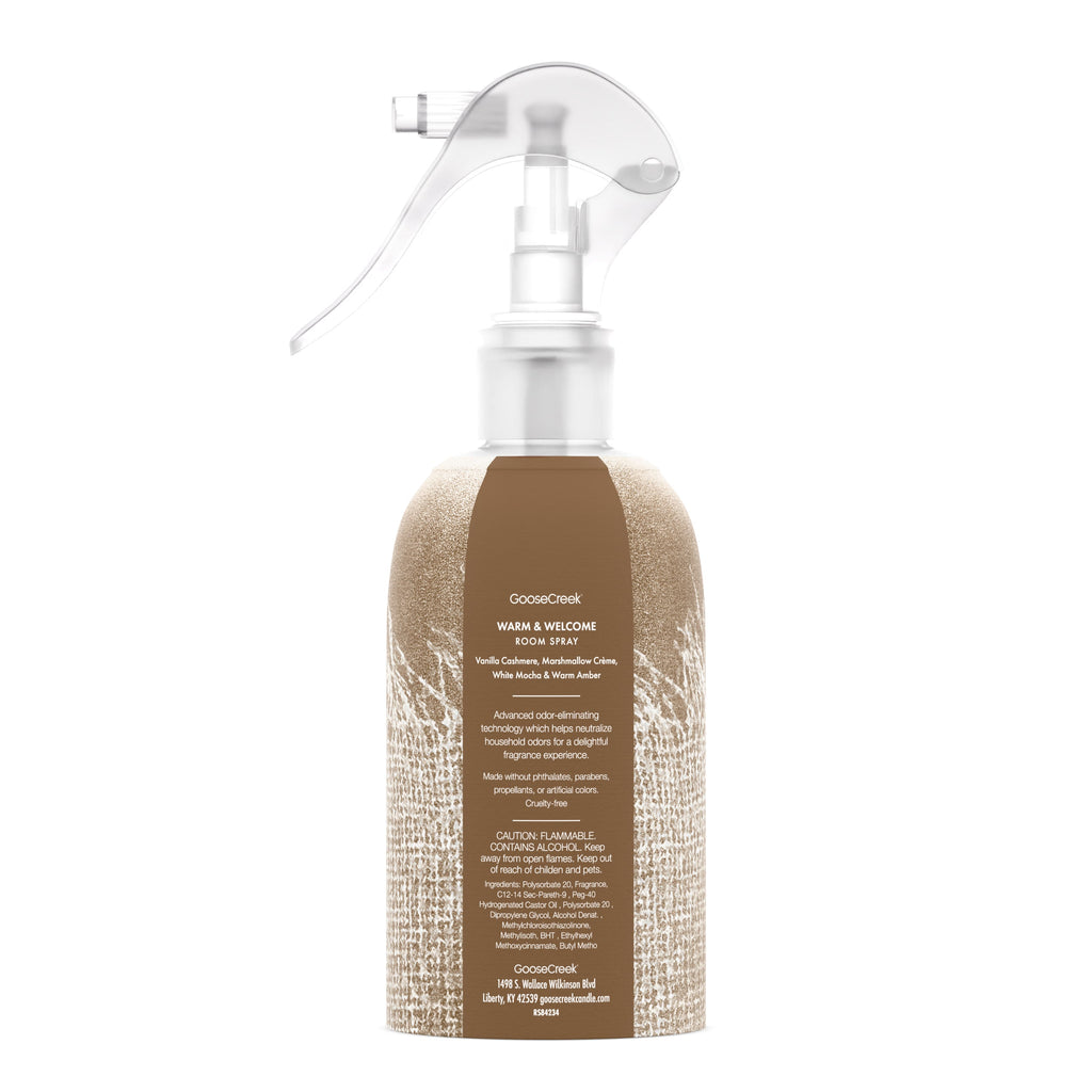 Warm & Welcome Odor Eliminating Room Spray