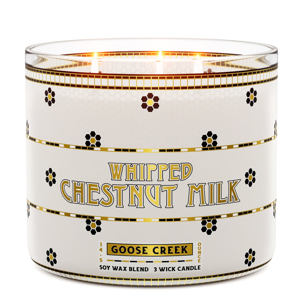 Whipped Chestnut Milk 3-Wick Candle